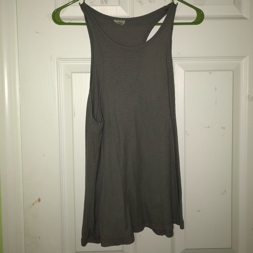 Free People Gray Tank